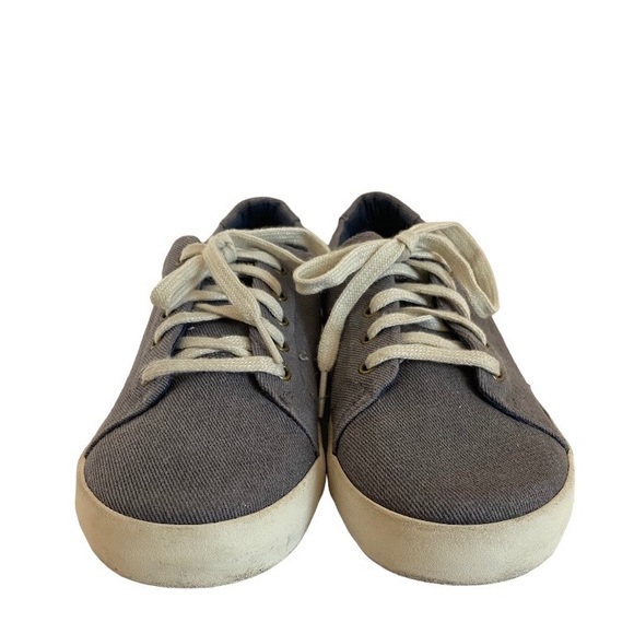 Sperry Top-Sider Grey Canvas Lace-up Shoe - Picture 3 of 7